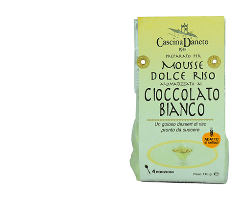 Mousse cioccolato bianco Cascina Daneto